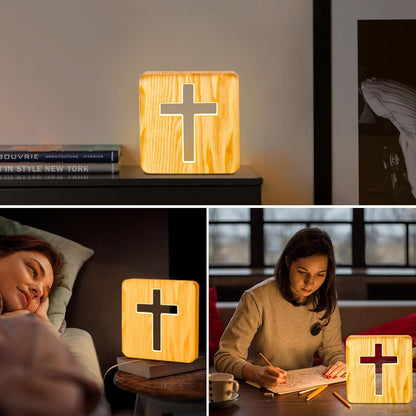 Light-Up Jesus Cross