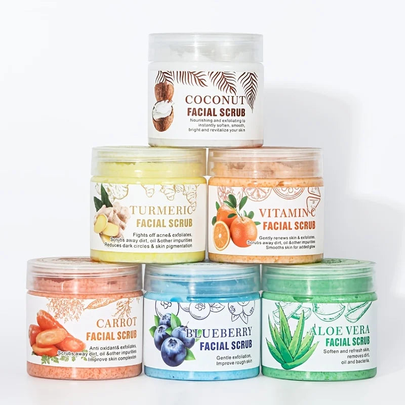 Natural Glow Facial Scrubs