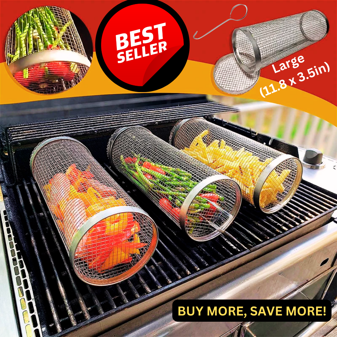 2024 BBQ SpinMaster™ Grill Basket