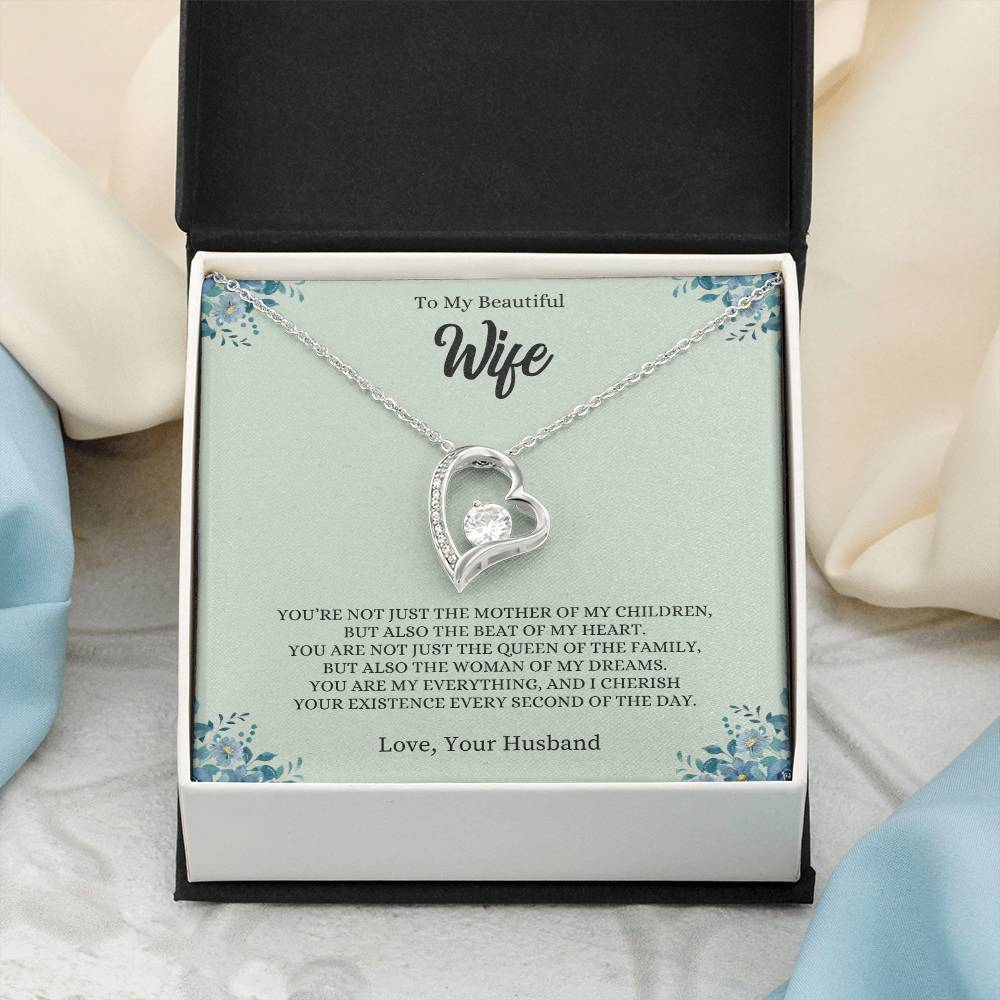 To My Wife - Forever Love Necklace (Not Just the Mother)