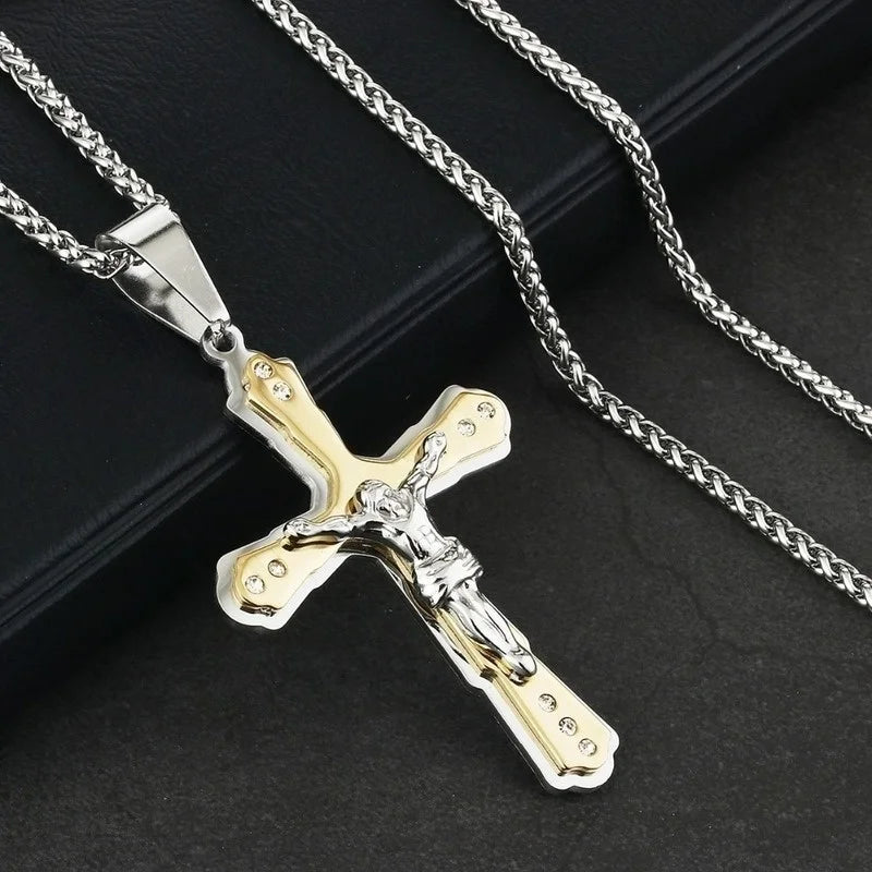 Faithful Cross Pendant Necklace