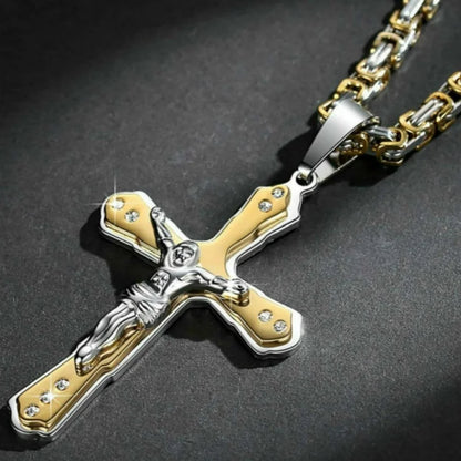 Faithful Cross Pendant Necklace