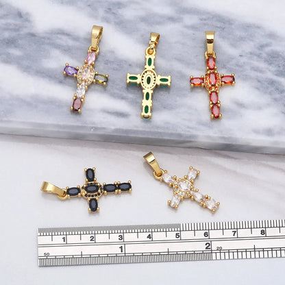 Colorful Cross Pendant