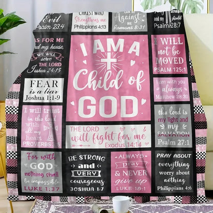 I am a Child of God Blanket