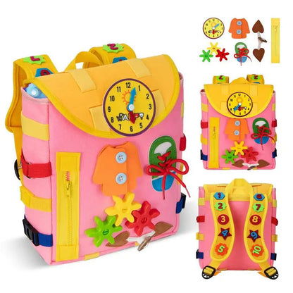 Montessori Toddler Activity Backpack