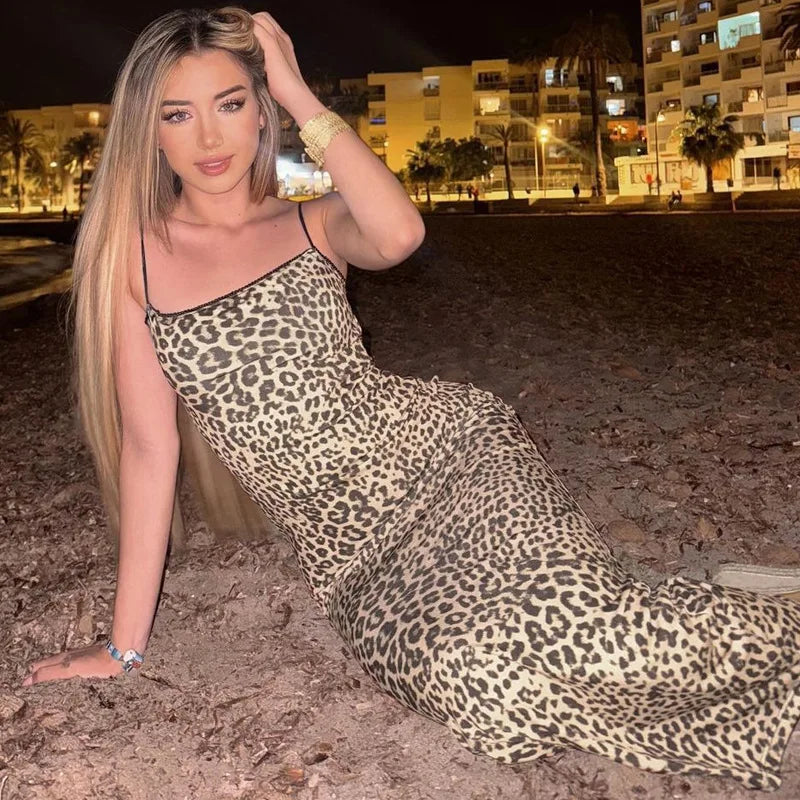 Sexy Leopard Tube Dress