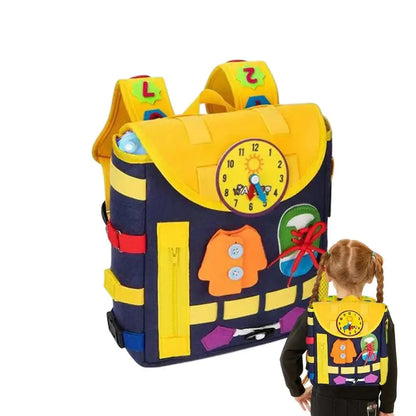 Montessori Toddler Activity Backpack