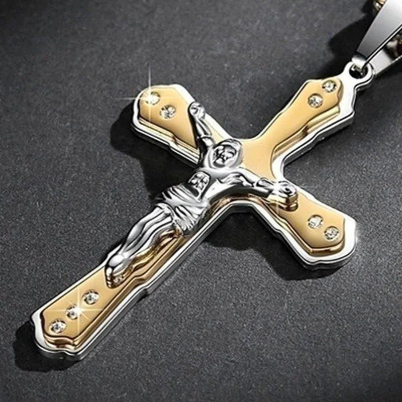 Faithful Cross Pendant Necklace