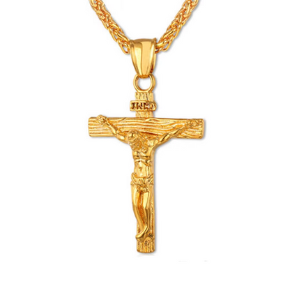 Crucifix Jesus Cross Necklace