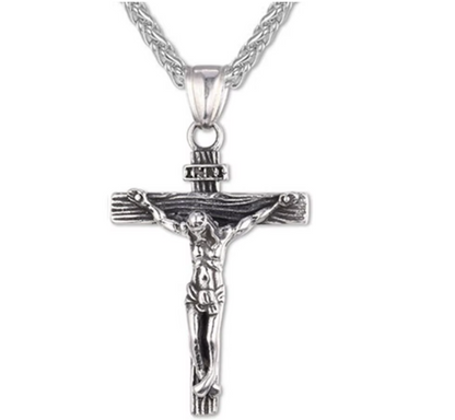 Crucifix Jesus Cross Necklace