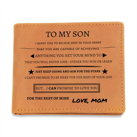 To My Son Wallet (Believe)