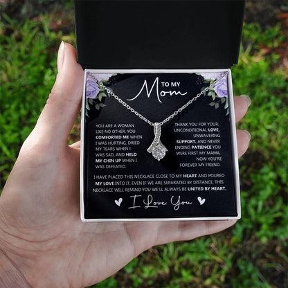 To My Mom - Alluring Beauty Necklace (Woman Like No Other)