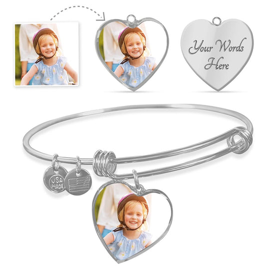 My Loved Ones Customizable Heart Bracelet