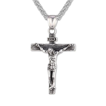 Crucifix Jesus Cross Necklace