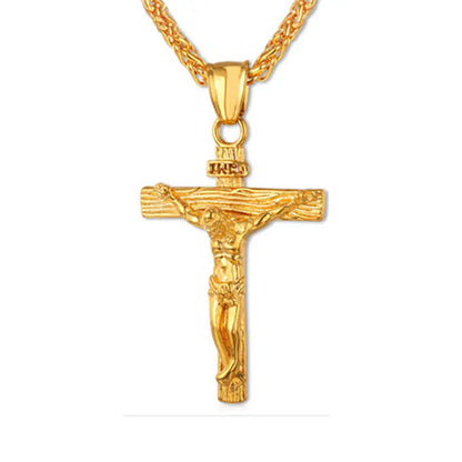 Crucifix Jesus Cross Necklace